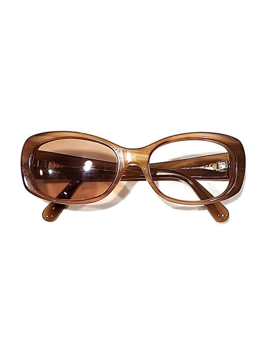 Maui Jim MJ258 22 Lilikoi No Lenses Brown Oval Sunglasses Frame Only 55-19 140 main image 6